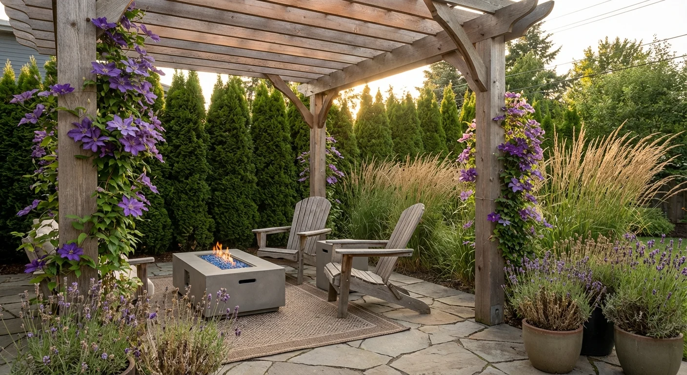 Luxury Outdoor Living Space
